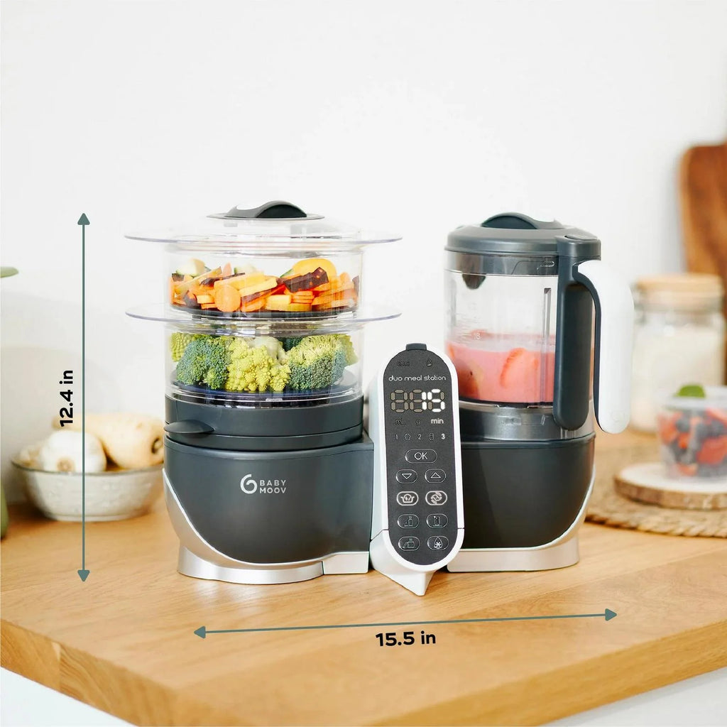 2026 NewBabymoov Duo Meal Station 6-in-1 multi-purpose baby food processor