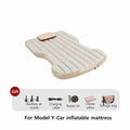 Car Inflatable Mattress For Tesla Model Y Juniper 2021-2025 PVC Flocking Portable Foldable Travel Bed Outdoor Travel Camping Air Mattress