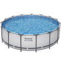 2026 NewBestway: Steel Pro MAX 15' X 48" Above Ground Pool Set - 4231 Gallon, Outdoor Family Pool, Corrosion & Puncture Resistant, Includes Filter, Pump, Ladder & Cover