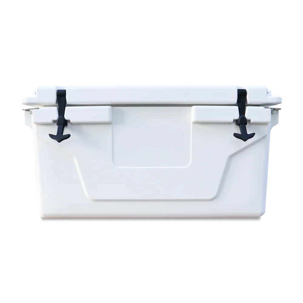 65 Quart Hard Large Cooler Box,Insulation Portable Ice Chest Box with 2 Wheels and Handle,400lbs Weight Capacity,Cooler Box for Beach, Drink, Beverage, Camping, Picnic, Fishing, Boat, Barbecue