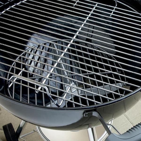 22 in. Original Kettle Charcoal Grill in Black