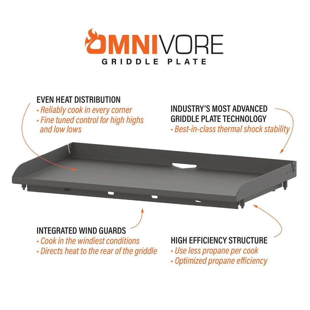 4-Burner 36" Griddle Cooking Station with Hard Cover