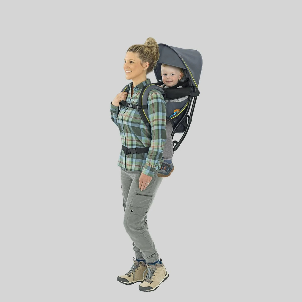 2026 NewChicco SmartSupport Backpack Carrier - Solar (Grey). New