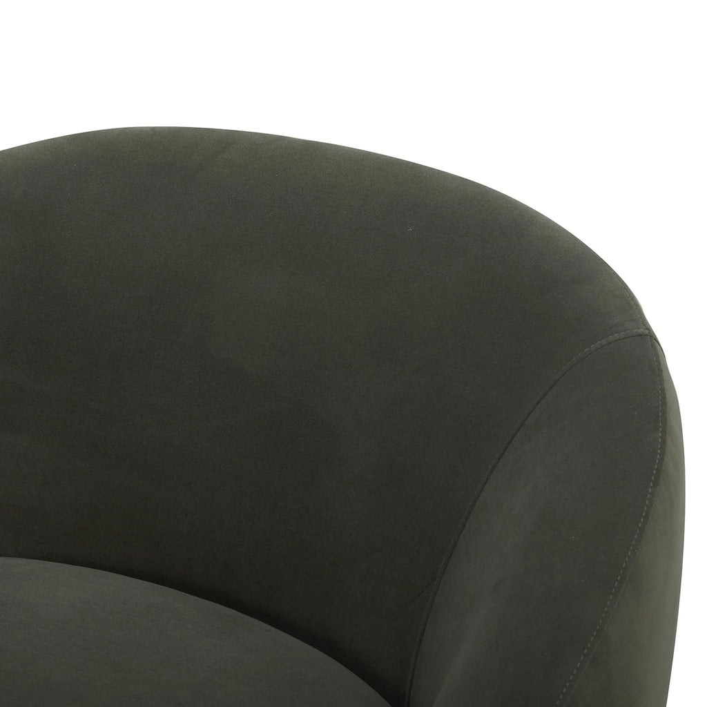 2026 NewBetter Homes & Gardens Mira Swivel Accent Chair, Cream Shearling
