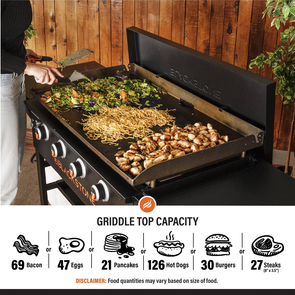 4-Burner 36" Griddle Cooking Station with Hard Cover