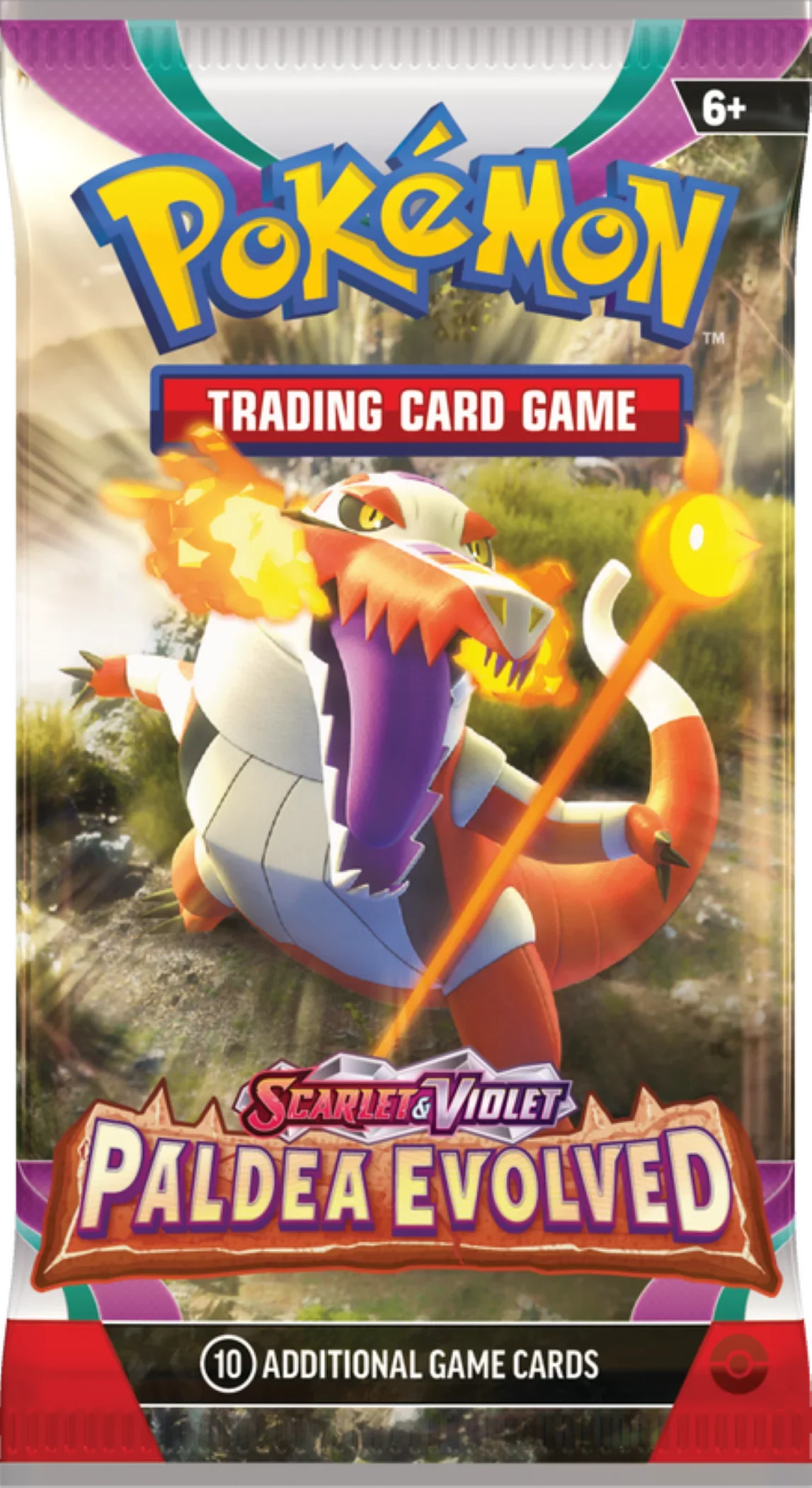 2026 NewPokemon Trading Card Game Scarlet & Violet 2 Paldea Evolved Booster Bundle 6 Booster Packs