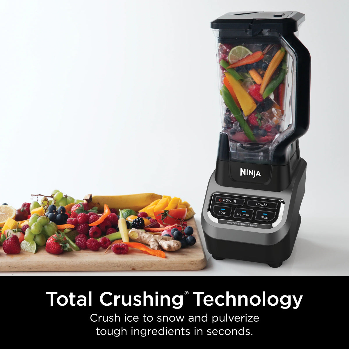 2026 NewNinja Professional Blender, 1000W, Black, BL610