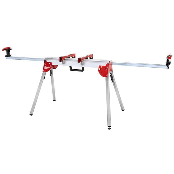 M18 FUEL 18V Lithium-Ion Brushless Cordless 7-1/4 in. Dual Bevel Sliding Compound Miter Saw with Stand (Tool-Only)