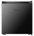 2026 NewHisense 1.6 Cu ft Single Door Mini Fridge, Black, Energy Star, 1 Year Warranty, WMS017M6XBE New