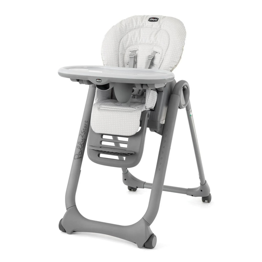 2026 NewChicco Polly2Start High Chair - Pebble (Beige). New