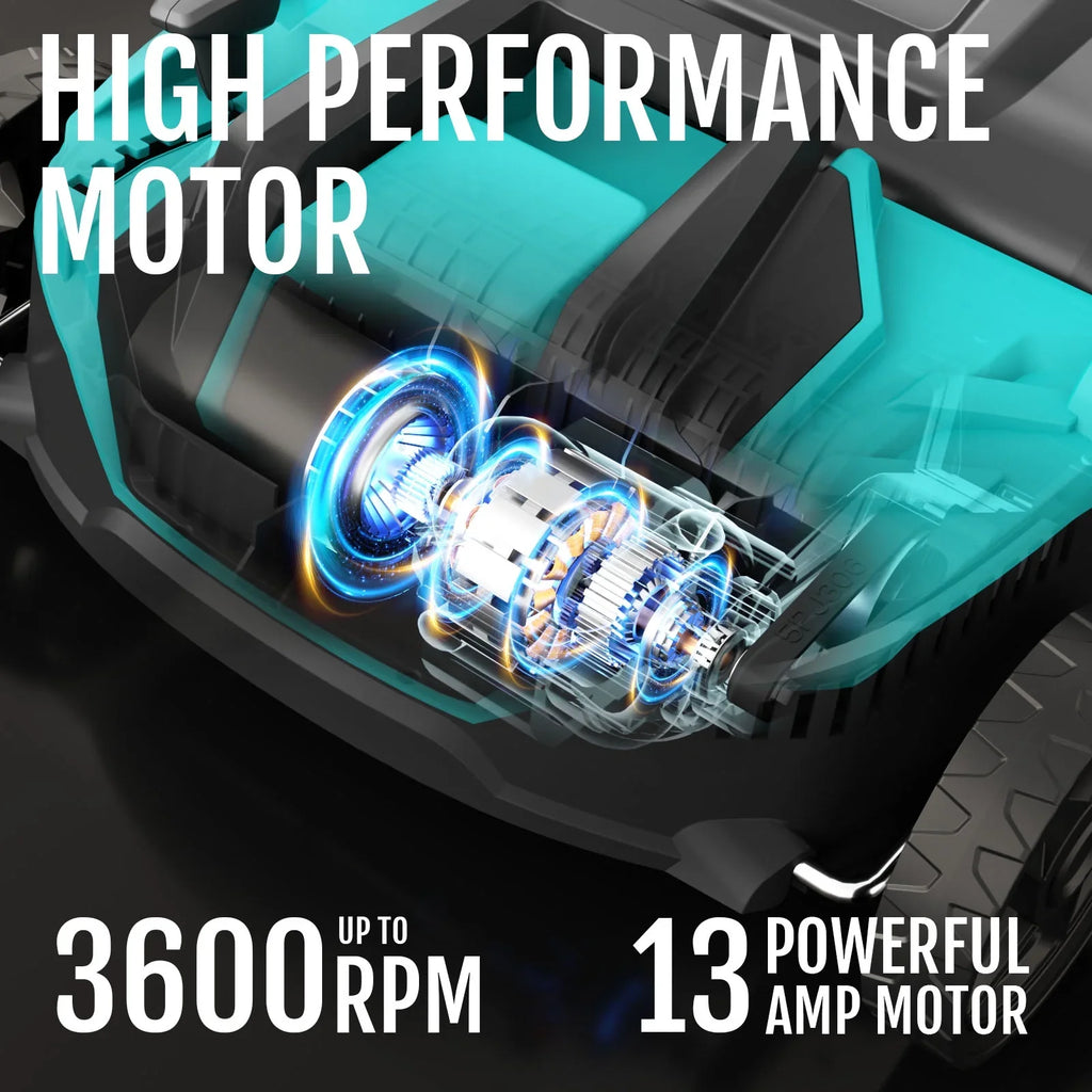 2026 New2-in-1 Scarifier and Dethatcher – Deep Soil Revitalization with High-Torque Motor, Adjustable Depth Control, Dual Safety Switch & Removable 10.5-Gallon Thatch Bag