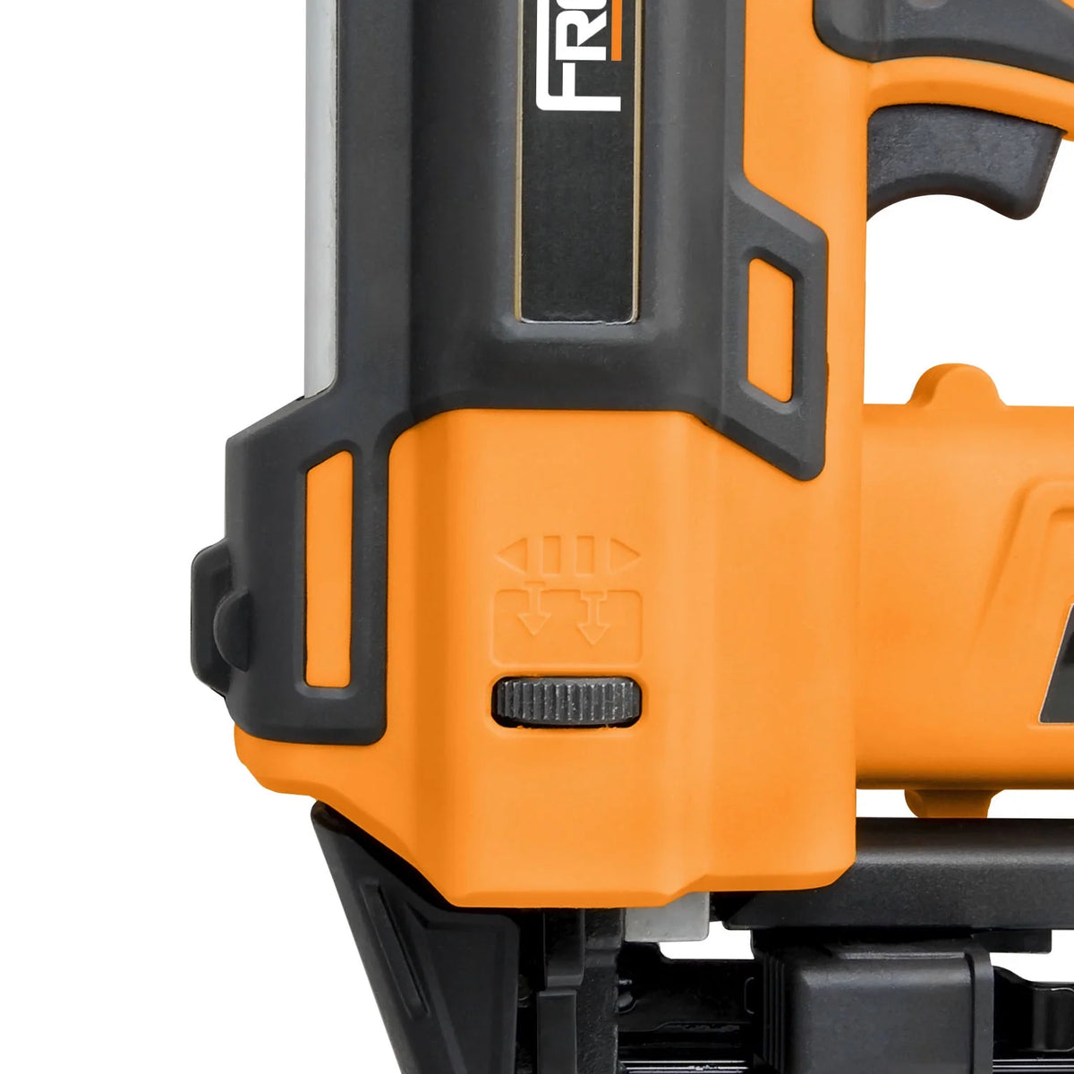 Freeman PE20V2118G2 20 Volt Cordless 2-in-1 18-Gauge Nailer / Stapler Kit with Lithium Ion Battery, Charger, Bag, and Fasteners (400 Count) -C 1400 Shots per Charge