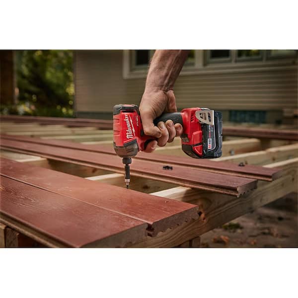 M18 FUEL SURGE 18V Lithium-Ion Brushless Cordless 1/4 in. Hex Impact Driver (Tool-Only)