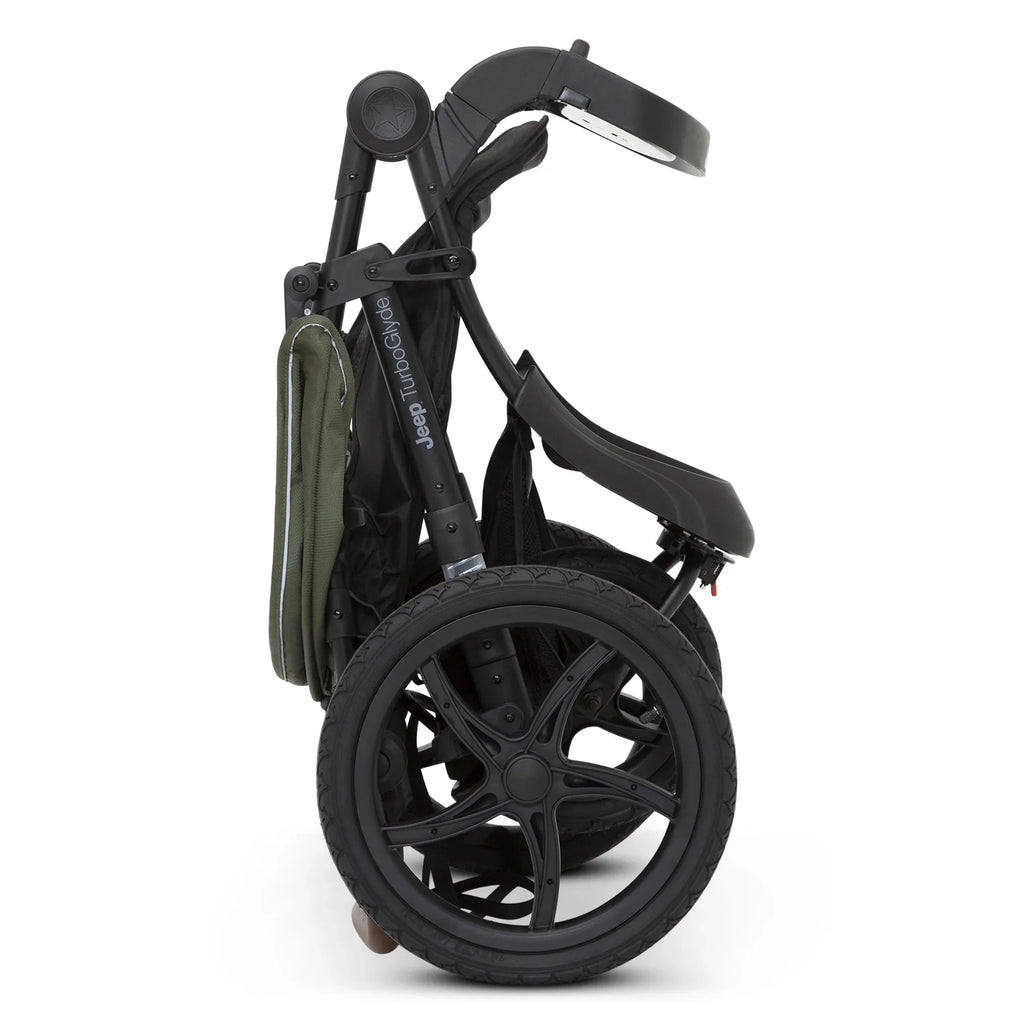 2026 NewJeep TurboGlyde Jogging Stroller by Delta Children, Black