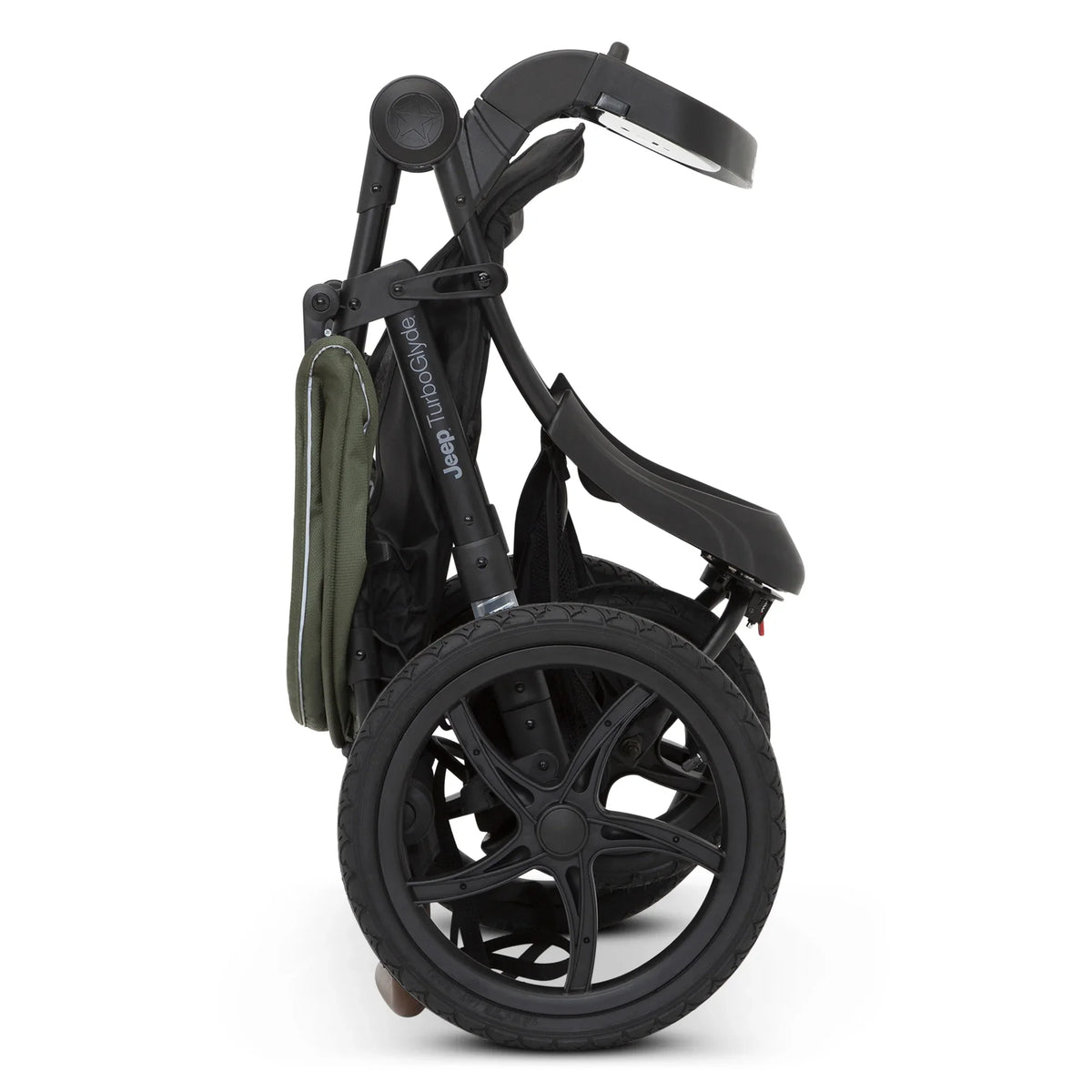 2026 NewJeep TurboGlyde Jogging Stroller by Delta Children, Black