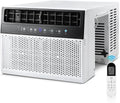Antarctic Star 12,000 BTU U-Shaped Window Air Conditioner Unit Cools up to 550 Sq.Ft. with 6 Modes 24H Timer, Ultra Quiet Window AC Units
