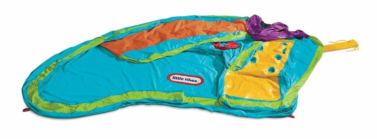 2026 NewLittle Tikes Slam 'n Curve Slide Infaltable Outdoors Kiddie Pool | 632914C