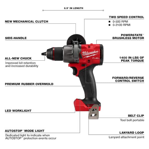 M18 FUEL 18-Volt Lithium-Ion Brushless Cordless Combo Kit (5-Tool) with M18 Rocket Light