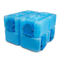 WaterBrick Stackable 3.5 Gallon Blue Water & Food Storage Container - 4 Pack