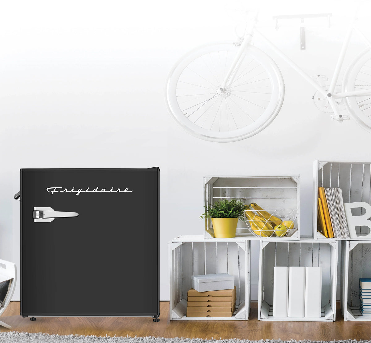 2026 NewFrigidaire 1.6 Cu ft. Retro Compact Refrigerator with Side Bottle Opener, Coral