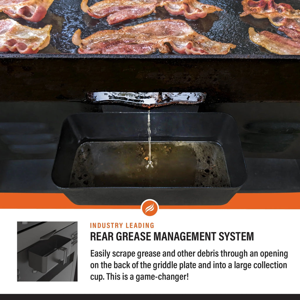 4-Burner 36" Griddle Cooking Station with Hard Cover