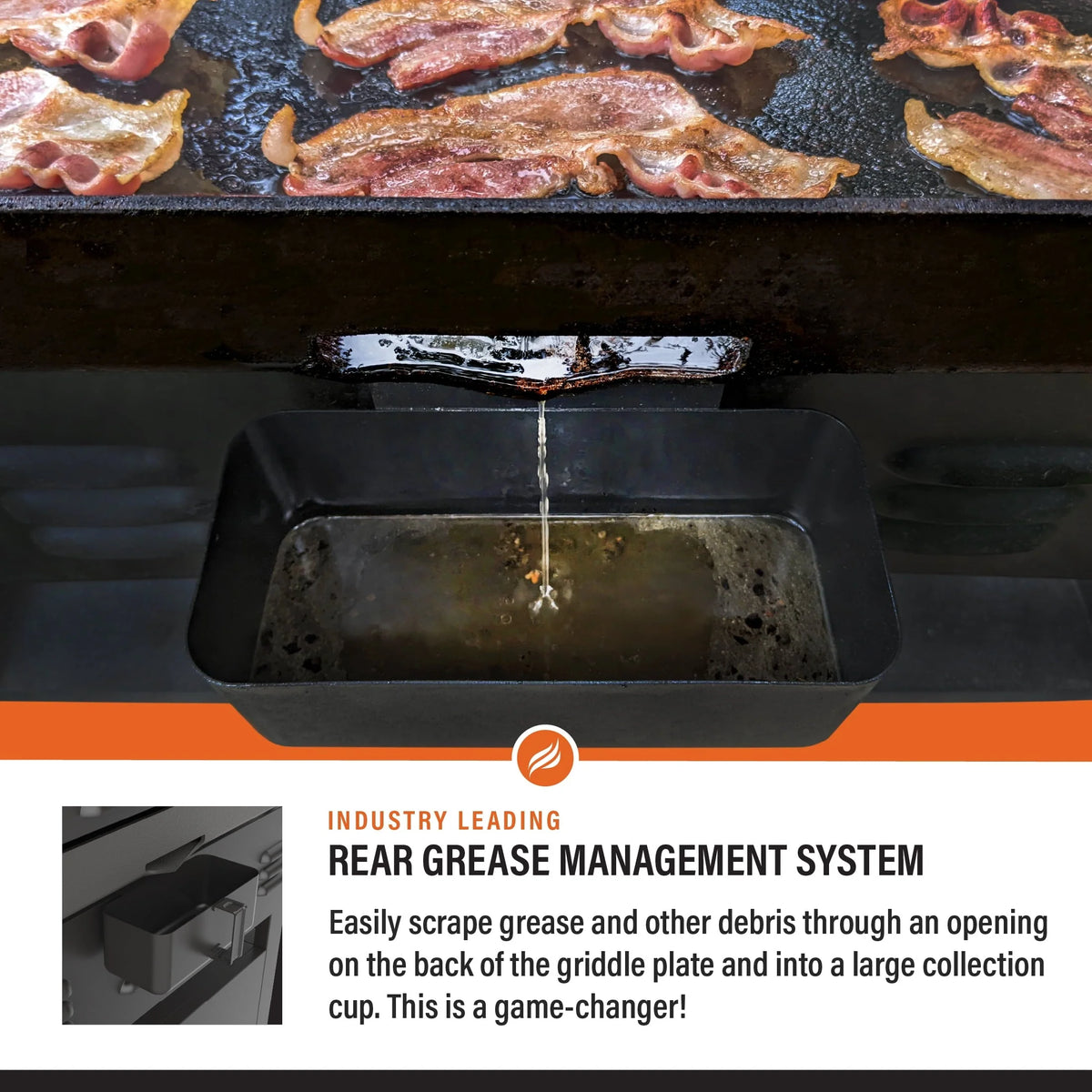 4-Burner 36" Griddle Cooking Station with Hard Cover