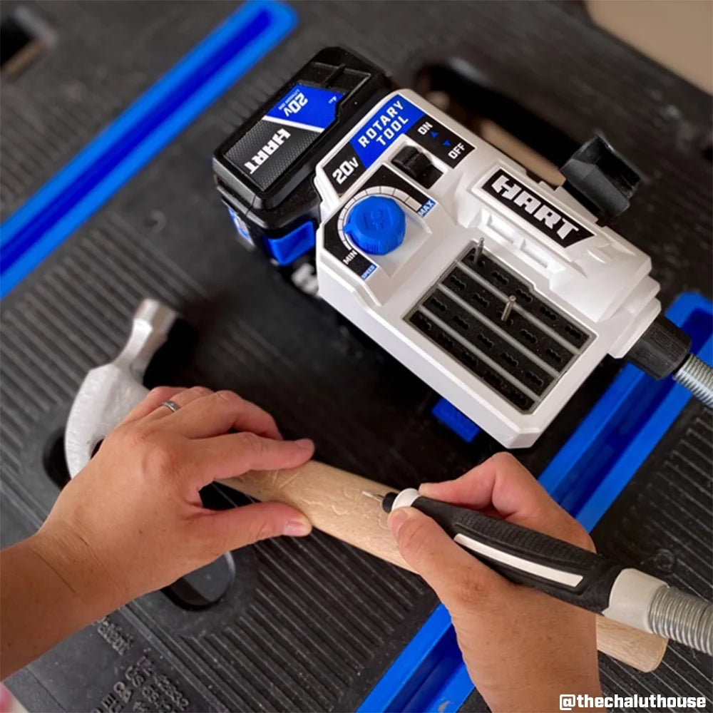 HART 20-Volt Cordless Rotary Tool, (1) 1.5Ah Lithium-Ion Battery