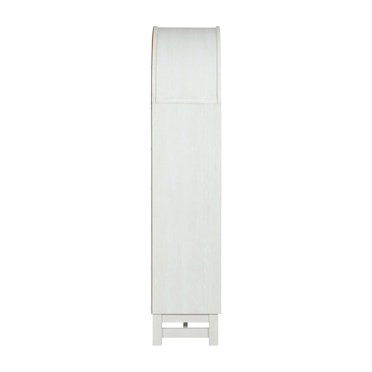 Better Homes & Gardens Juliet Open Arch Bookcase, Rich Black and Light Honey