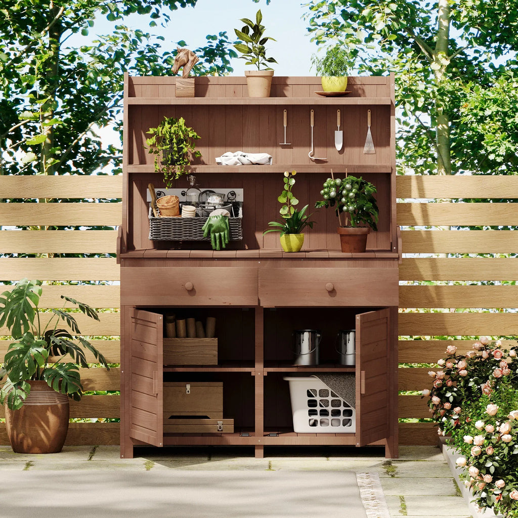 2026 NewWalnut Cabinet With 6 Shelves, Adjustable Glass & Mirrored Back Design Shelf Lighted Corner Curio Shelves In