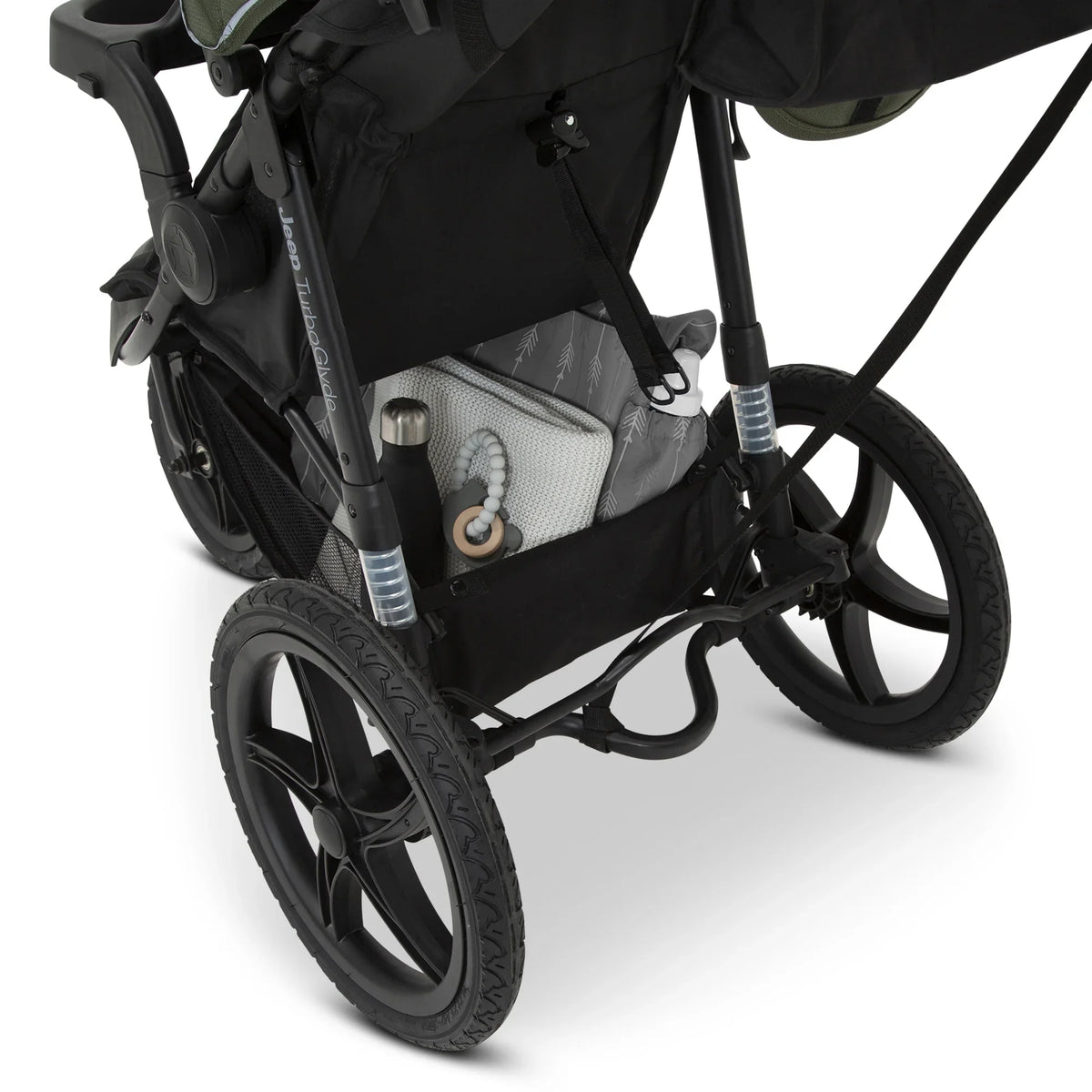 2026 NewJeep TurboGlyde Jogging Stroller by Delta Children, Black