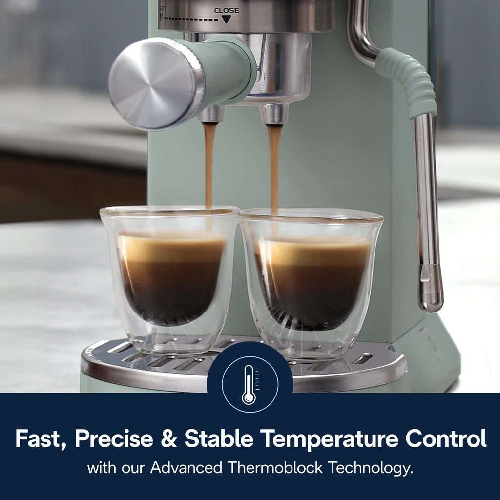 2026 NewDe’Longhi Dedica Duo Espresso Machine, Compact Size with Built in Frother for Latte Art, Brew Espresso, Cold Brew, Lattes & More, Stainless Steel