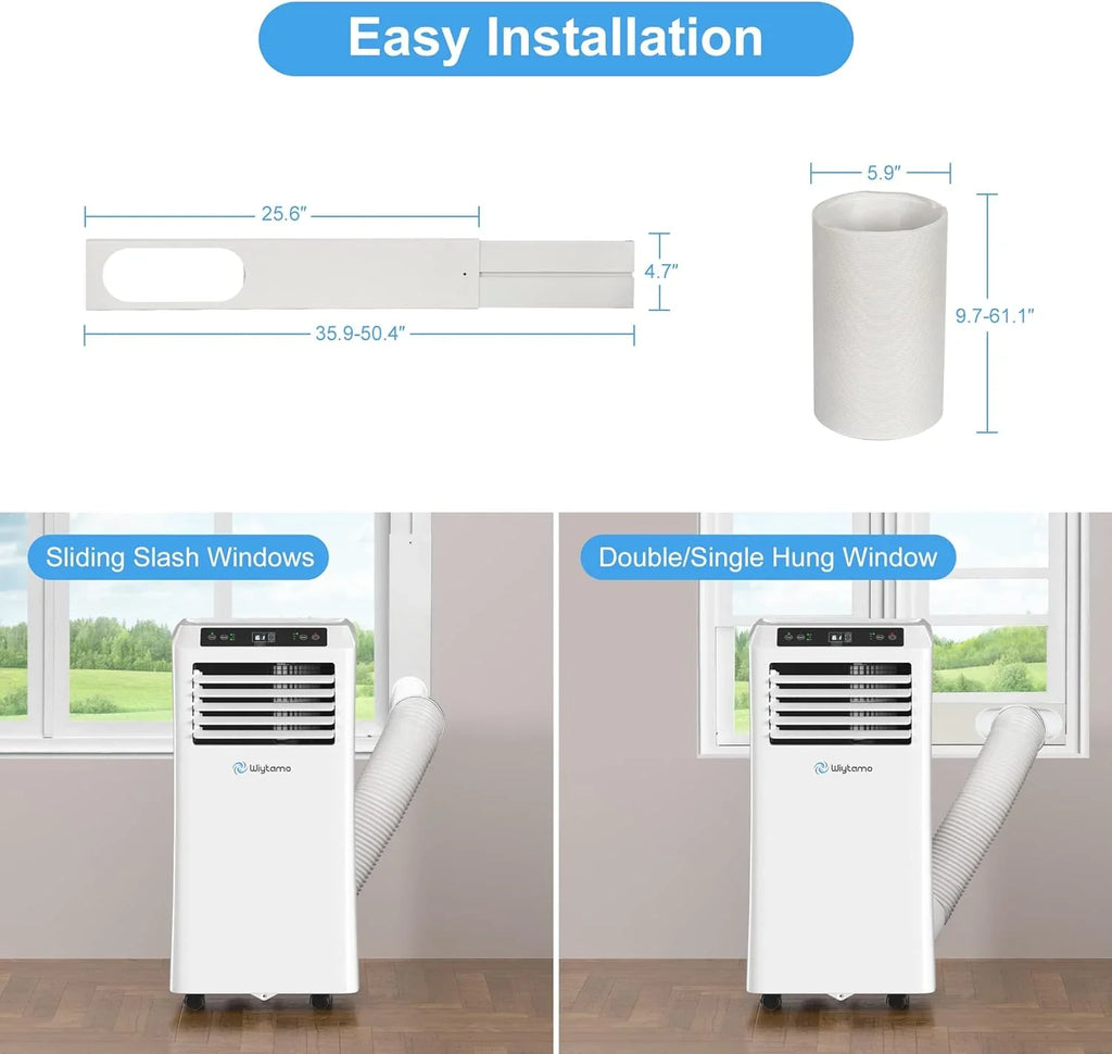 2026 New10,000 BTU Portable Air Conditioners Smart WIFI Remote Control, 3-in-1 Portable AC Unit, Dehumidifier and Fan