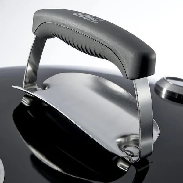22 in. Original Kettle Premium Charcoal Grill in Black with Built-In Thermometer