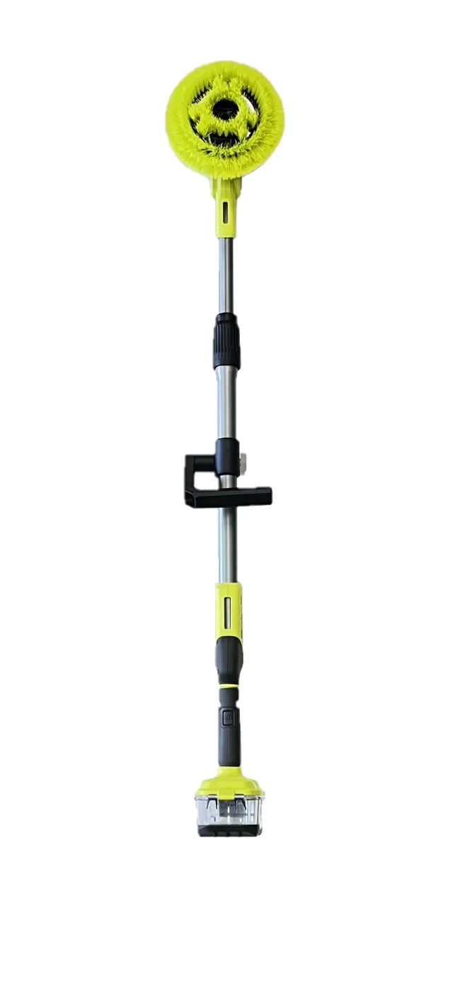 2026 NewRYOBI ONE+ 18V P4500 Cordless Telescoping Power Scrubber Kit with Battery and Charger