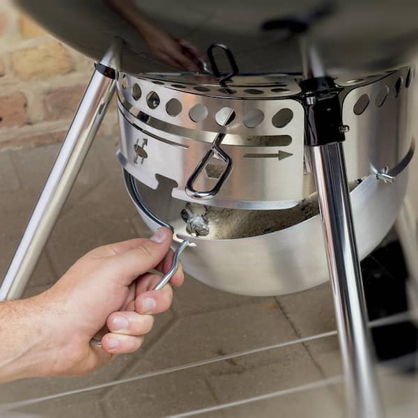 22 in. Original Kettle Premium Charcoal Grill in Copper with Built-In Thermometer