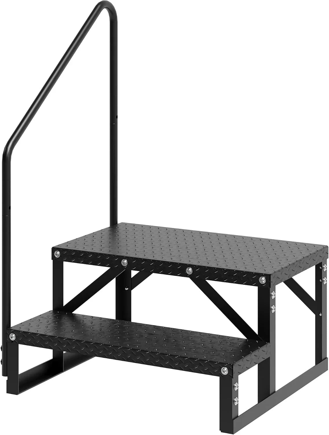 2026 NewGarvee 3 Steps Anti-Slip RV Steps, 26.7 in x 47.9 in, Alloy Steel