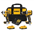 DEWALT 20V MAX Brushless Cordless Drill & Impact Driver Combo Kit with 2 Batteries & Charger -C DCK248D2