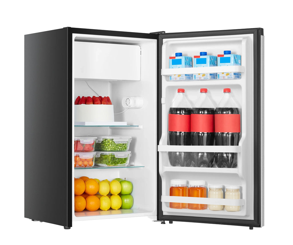 2026 NewHisense 4.4 Cu ft Single Door Mini Refrigerator, 1 Year Warranty, Energy Star, WMS044M6XVE New