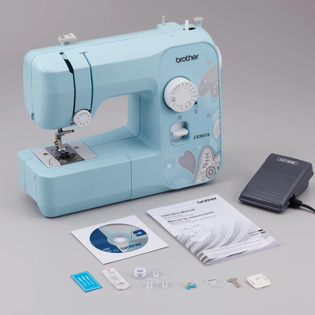 2026 NewBrother LX3817- Beginner Sewing Machine, 17 Stiches