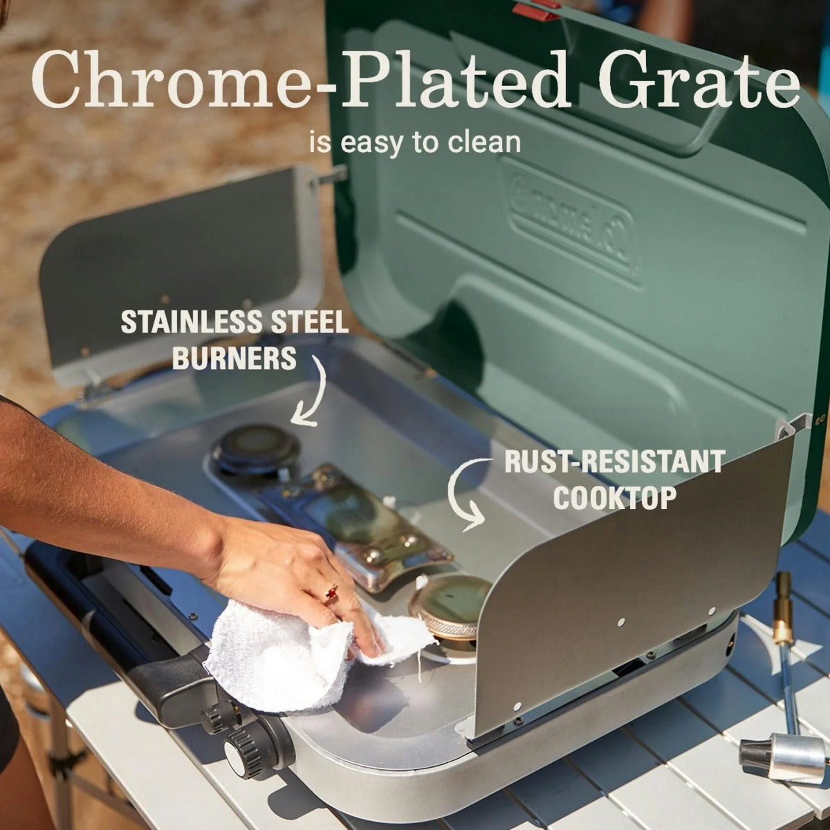 2026 NewColeman Cascade™ 328 3-Burner Camping Stove