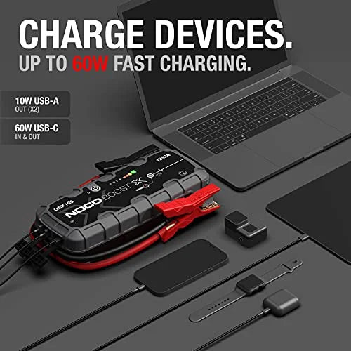 2026 NewNOCO Boost X GBX155: 4250A 12V UltraSafe Portable Lithium Jump Starter