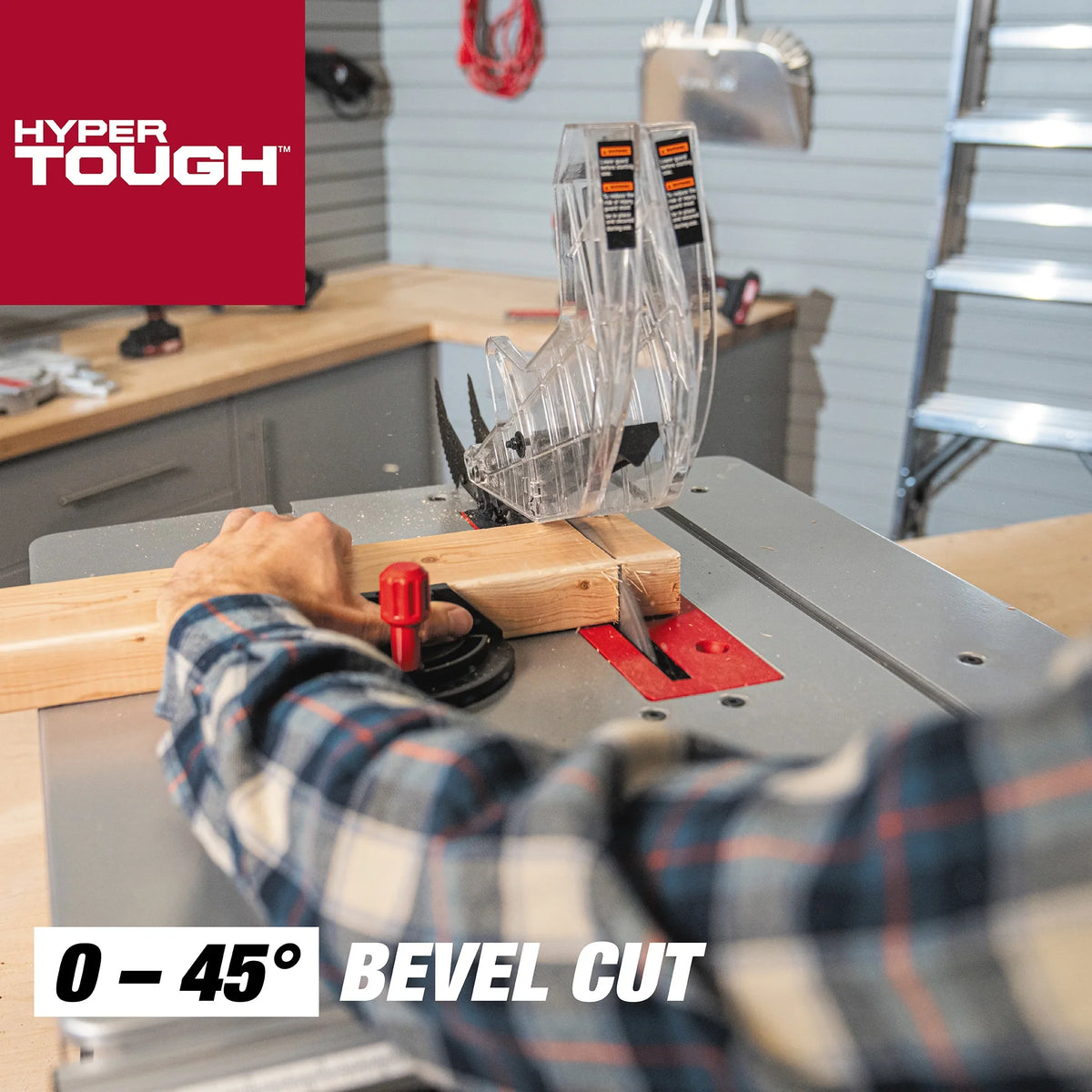 2026 NewHyper Tough 10-inch 15Amp Table Saw, TS1001