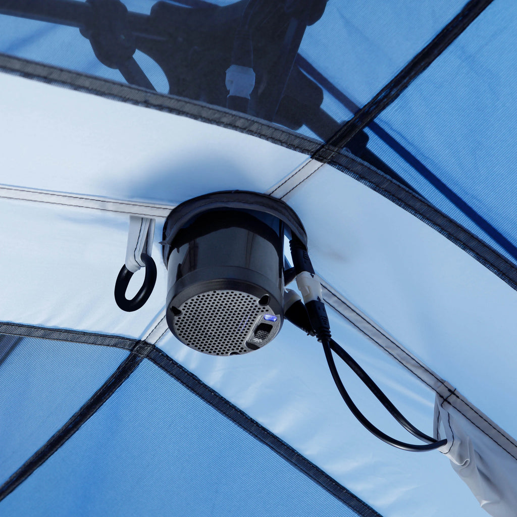 Ozark Trail 8-Person Instant Cabin Tent with LED Lighted Poles and Bluetooth Speaker