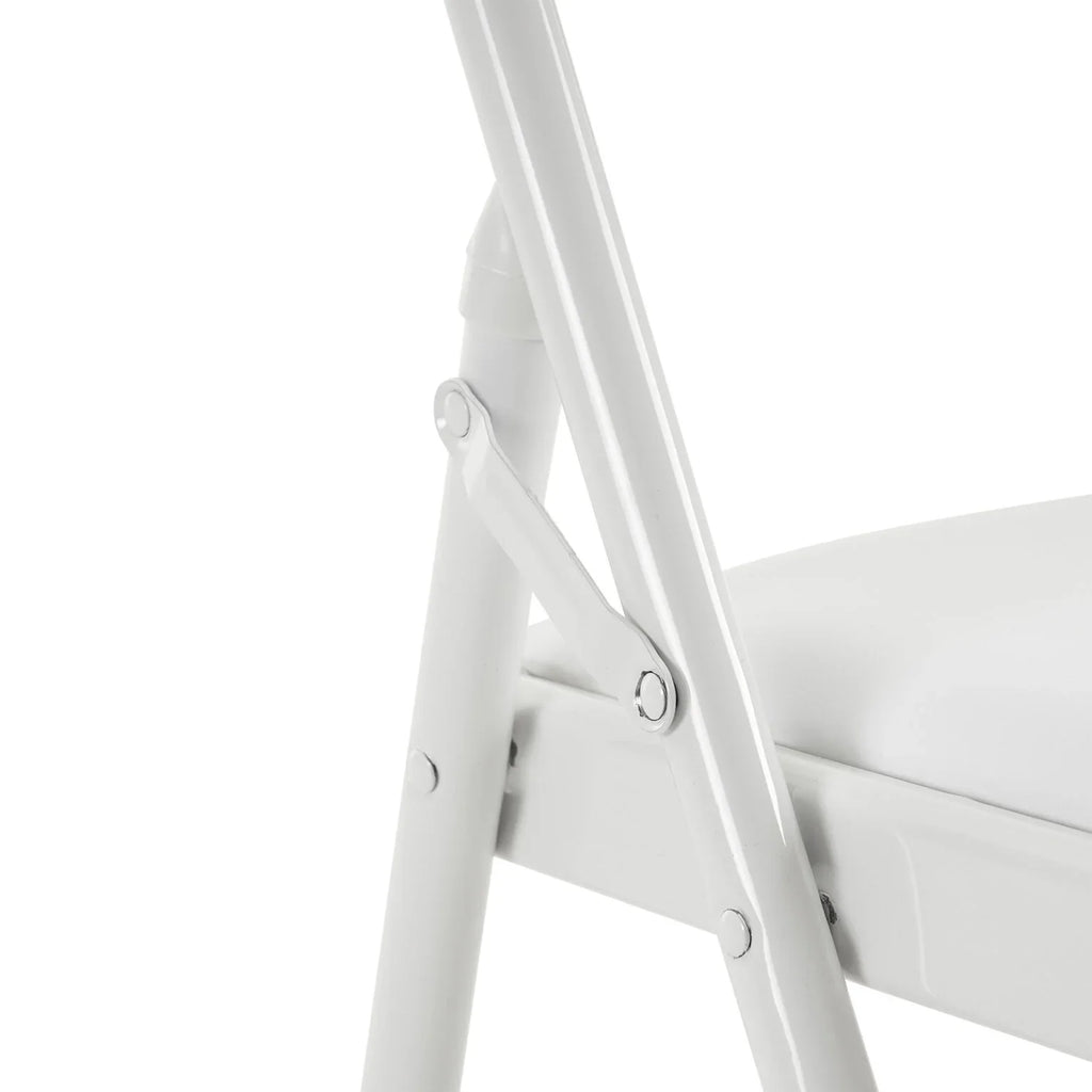 2026 New6 Pack Gray Folding Chairs with Padded Seats, Portable Stackable Foldable Chairs for Indoor & Outdoor, Commercial Seat with Metal Frame for Events Office Wedding Party, 330lbs Capacity