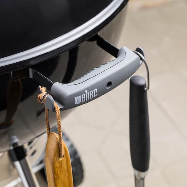 22 in. Original Kettle Premium Charcoal Grill in Black with Built-In Thermometer