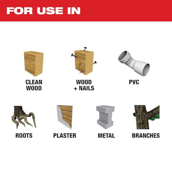 M18 18V Lithium-Ion Cordless HACKZALL Reciprocating Saw (Tool-Only)