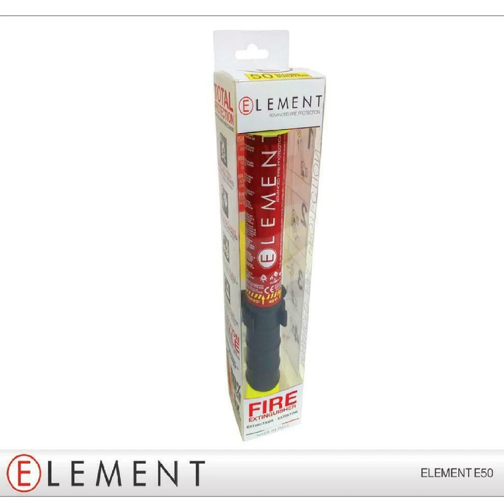 2026 NewELEMENT E50 Fire Extinguisher 40050, 50 second discharge USA NO MAINTENANCE
