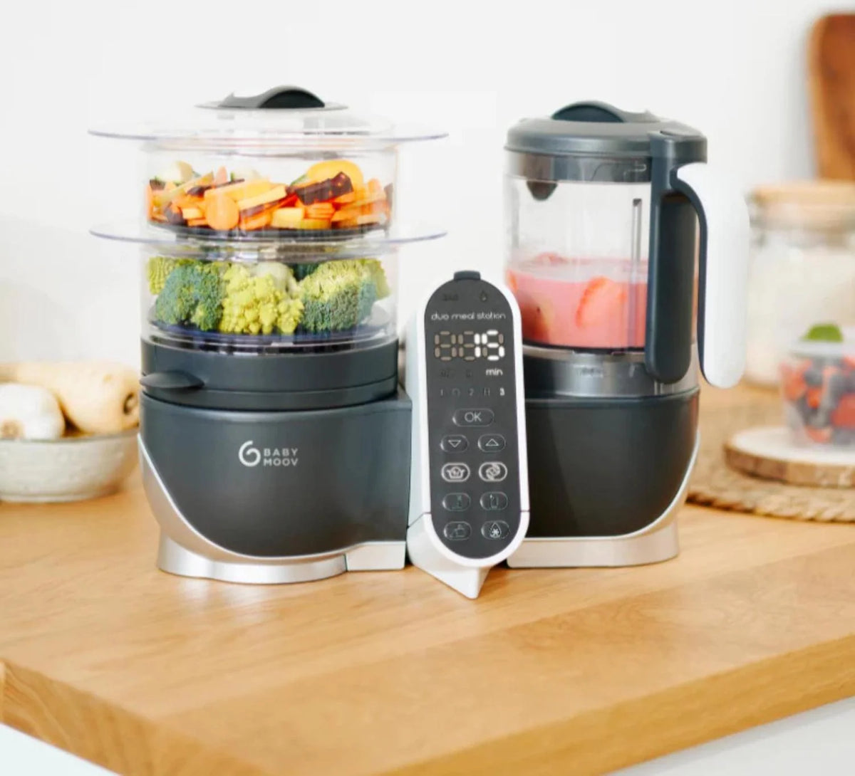 2026 NewBabymoov Duo Meal Station 6-in-1 multi-purpose baby food processor